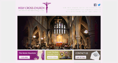 Desktop Screenshot of holycrosscromerstreet.org